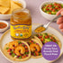 6.4 oz Garlic Gold Organic Toasted Garlic Granules in Extra Virgin Olive Oil, Crunchy Garlic in Olive Oil, Glass Jar