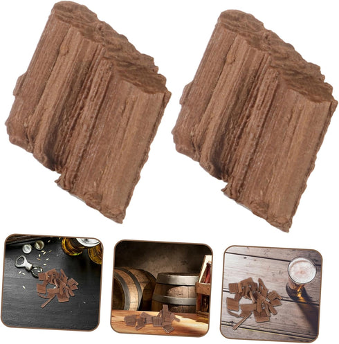 1bag SOLUSTRE Oak Chips for Wine Making Natural Wooden Chips to Flavor and Home Brewing Accessory