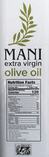 MANI 3L Greek Extra Virgin Olive Oil, , Tin