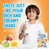 Milkita The Real Milk Lollipop Bag - Gluten Free Chewy Candies with Calcium, 10 Pcs (Strawberry, Honeydew, Mango)