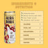 12 oz (Pack 12), 0 0 0 Aura Bora, Cactus Rose Herbal Sparkling Water, Can of Calories, Sugar, Sodium, Non-GMO