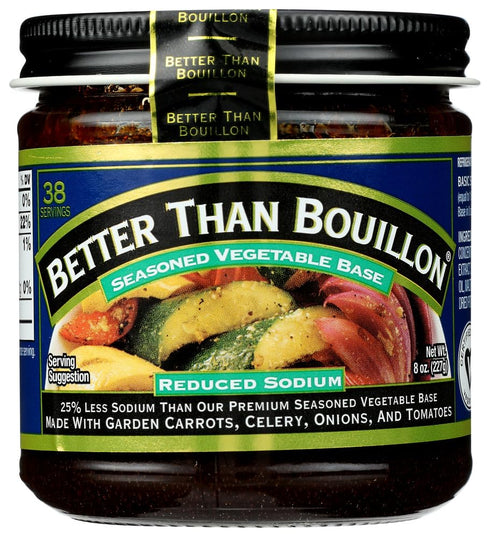 Better Than Bouillon Reduce Sodium Roasted Beef Base, 8 OZ (Pack of