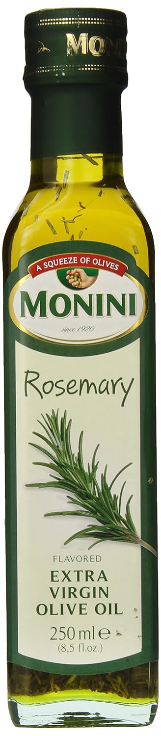 Monini Extra Virgin Olive Oil, Rosemary, 8.5 Ounce