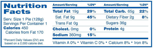 4.25 8 Count Hostess Fruit Pie, Apple, Ounce