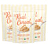 The Real Cereal Company, Organic Brown Rice Crisps Cereal 3-Pack, Zero Sugar,