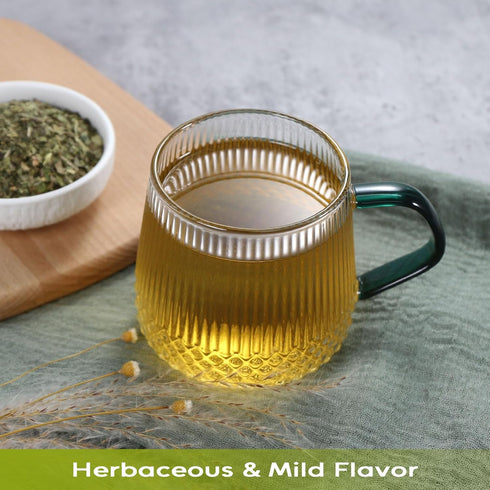 4oz/114g FullChea - Dried Fig Leaves, - Natural Fig Leaf Tea - Cut & Sifted Hoja De Higo Seca Herbal Tea