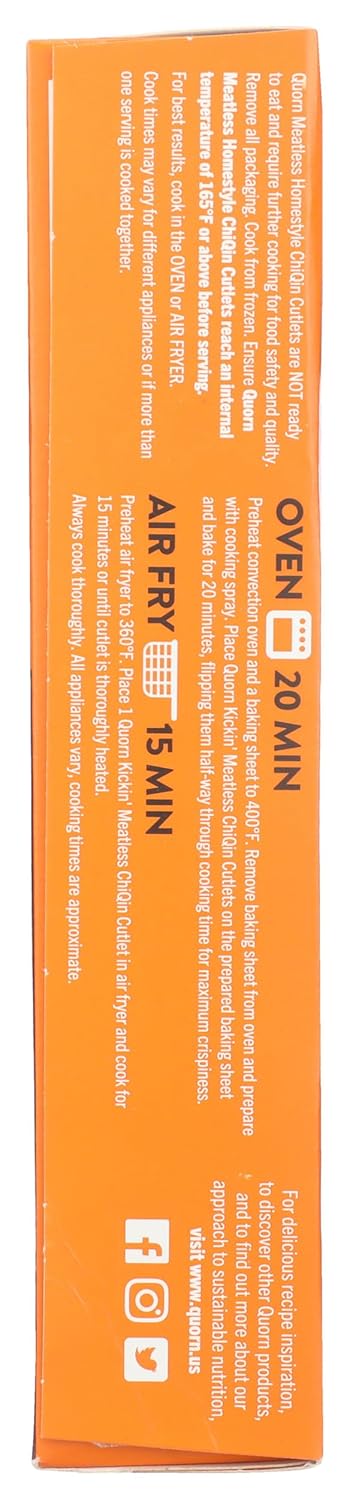 Quorn 9.2 OZ Meatless Homestyle Fried ChiQin Cutlets