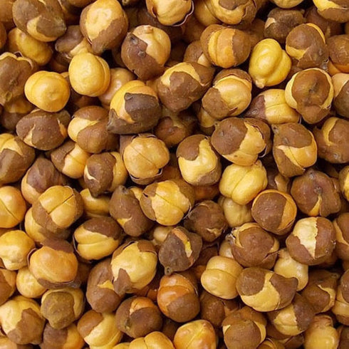 7 Oz. (200g) Sheel Roasted Chick Peas (Chana) Whole With Skin - ~ All Natural | Vegan | No Preservatives | Gluten