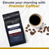 1 Premier Research Labs Organic Whole Roasted Coffee Beans - Medium Roast, From Guji Region of Ethiopia, Crafted
