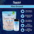 8oz 1.1lb (18oz) Sante Naturelle Celtic Salt Organic Fine Ground Bundle Shaker & Bag Unrefined Organic French Mineral