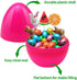 ZMCINER 12 6 Inch PCS Jumbo Easter Eggs, Large Plastic Easter Eggs for Easter Basket Stuffers, Easter Party Favor