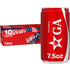 Coca-Cola Soda Soft Drink Fridge Pack Mini Cans, 7.5 fl oz, 10