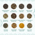 Set (12 Set VAHDAM, Bloom - Assorted Tea Gift Loose Leaf Tea) Tin Caddy Presentation Box | Gluten Free, Non GMO | Tea