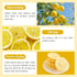 Haomly -90g/3.17oz -100% Dehydrated Lemon Slices Natural Freeze Dried Lemon Slices-Dried Lemons for Cocktails