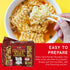 Pack 5 (1.05 lbs) SHIRAKIKU Goku-Uma Ramen Noodles | Japanese Style Hot Flavour Instant Noodles | Wheat, Soybean | Low