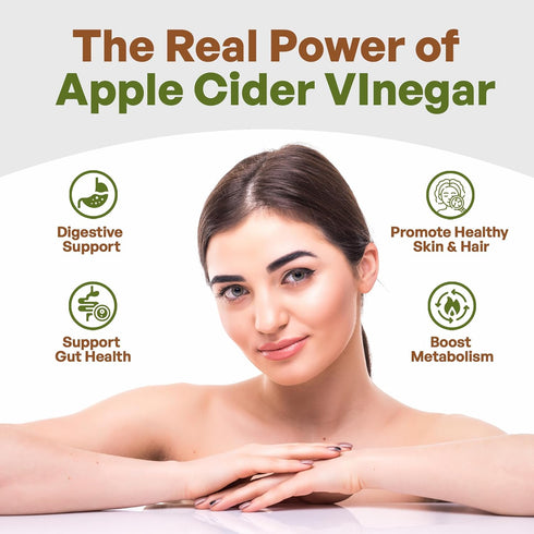 8oz. 5% Go Nutra Apple Cider Vinegar Powder Organic Natural ACV Acetic Acid Apple Cider Powder for Cooking, Skincare