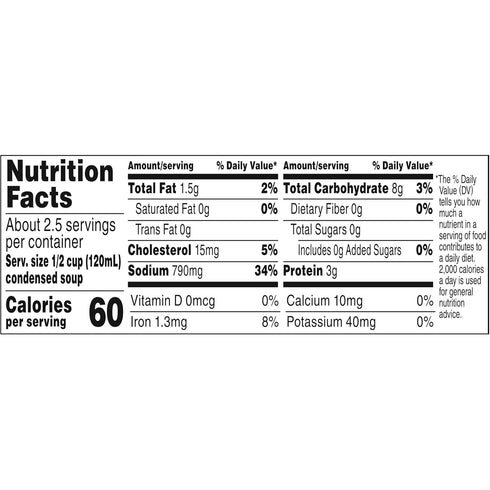10.75 oz. (12 Pack) Campbell's Kitchen Classics Chicken Noodle Soup, Can