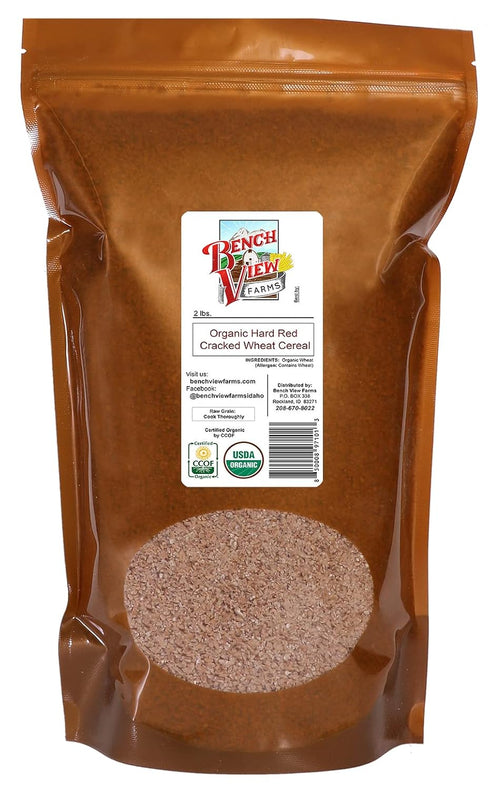 Organic Hard Red Cracked Wheat Cereal - 2lbs