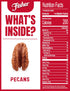 Fisher Oven Roasted Never Fried Mammoth Pecans, 17 Ounces (Pack of 1), Heart Healthy Snacks for Adults, Made with Sea Salt, No Added Oil or Artificial Ingredients , Gluten Free, Vegan Protein, Bulk
