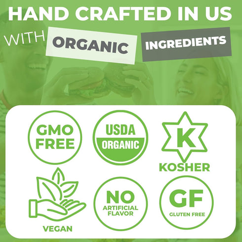 FreshJax Organic Maple Bourbon BBQ Rub Blend, Large 6.5oz Gift Box Included Plant-Based Low Sodium Gluten-Free