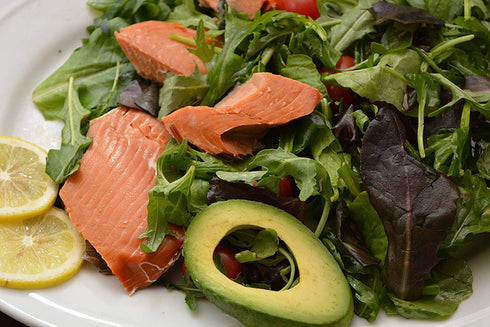 2 Pack Premium Quality Wild Canadian Pacific Smoked Sockeye Salmon Fillet Gift
