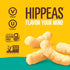 0.75 (Pack 18), 3g 2g Hippeas Chickpea Puffs, Flavor Blast: White Cheddar Explosion, Ounce of Protein, Fiber, Vegan