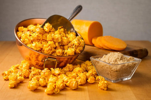 6 Pack 6 Pack Campbell's Sweets Factory Dichotomy Gourmet Popcorn Cheesy Caramel Corn - Bag Gift Flavored Specialty