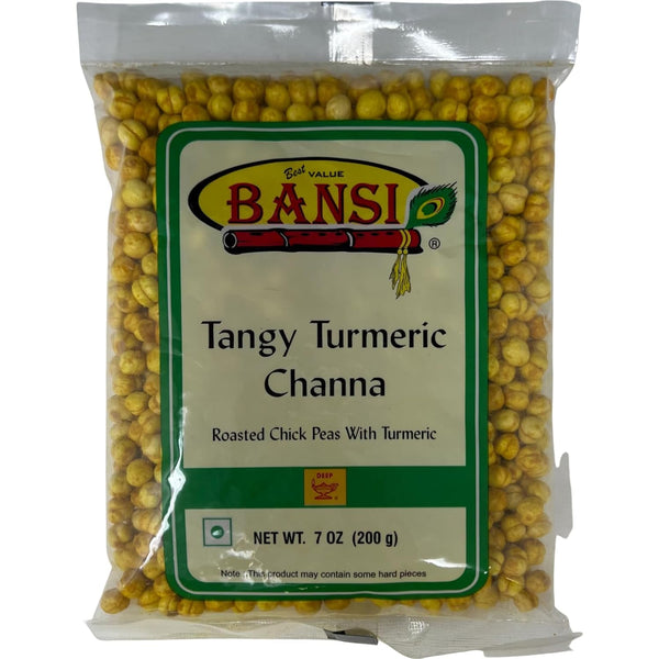 Mahavirx Bansi Tangy Turmeric Chana - 7 Oz (200 Gm)