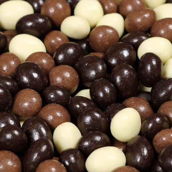 Gourmet Chocolate Covered Espresso Beans Medley by Its Delish, 3 LBS Bulk
