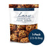 1-Pack, 2.5-lb Lars Own Professional Series Chocolate Pearl Sugar Resealable Bag Intense Dark Chocolate Flavor