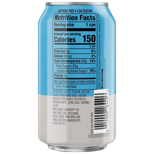 Stubborn Soda 12 Oz (Pack 12) , Agave Vanilla Cream Soda, Fl Cans