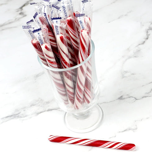 80 Pack, Peppermint Sticks, Candy Cane Sticks, Peppermint Sticks For Hot Chocolate, Peppermint Candy Sticks, The