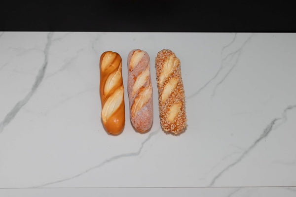 Just Dough It Fake 6" Bread Sticks (set of 3)