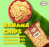(5 LB) Aiva Dried Sweetened Banana Chips Fresh, Crispy & Sweetened, Delicious Snack for Snacking