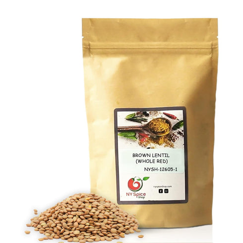 NY SPICE SHOP BROWN LENTIL (WHOLE RED) 1.5 lbs. (Pound) Desi Masoor