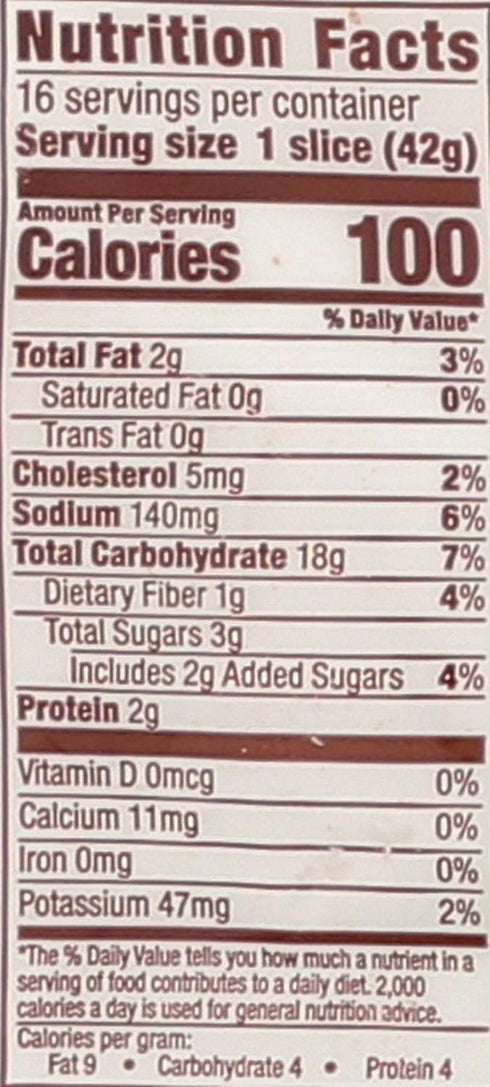 Canyon Bakehouse 24 oz (Frozen) Heritage Whole Grain Bread