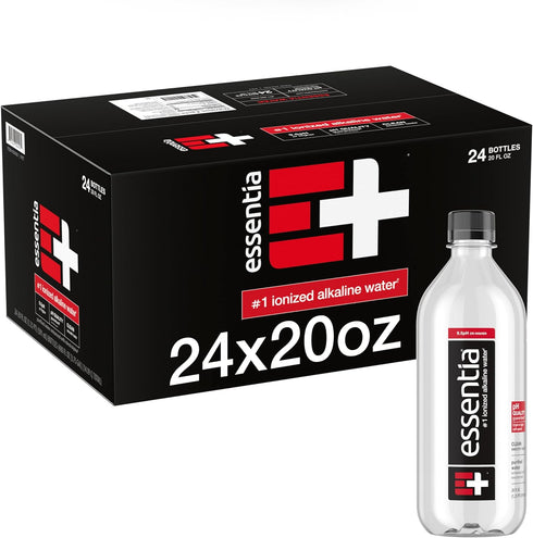 Essentia Water LLC, Ionized Alkaline Bottled Water; 99.9% Pure, Infused with Electrolytes,
