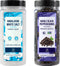 Soeos Himalayan White Salt 20 Oz + Whole Black Peppercorns 9.5 Oz,