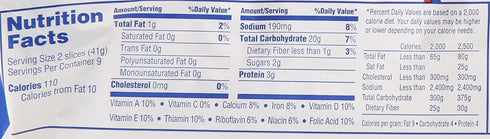 13 oz Bimbo Bakeries Usa Soft White Bread- Small