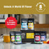 8 Set, 80 Pack 8 Tiesta Tea - Top Favorites Sampler Loose Leaf, Up to Cups, High to No Caffeine, Hot & Iced, Tea