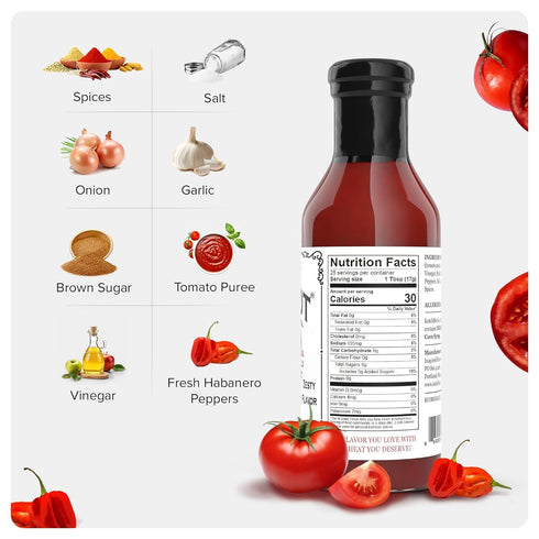 Pack 1 1 15 oz Pack 2 KetchHot Spicy Ketchup Variety Gift Small-Batch, All-Natural Tomato Catsup with Heat Nothing