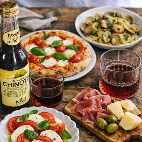Lurisia 9.3 oz (6 - Il Nostro Chinotto - Italian Sparkling Juice Beverage - fl Glass Bottles)