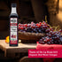 16.9 Oz (Pack 1) De La Rosa Organic Red Wine Vinegar, Raw & Unfiltered, Kosher for Passover, Vegan, Non-GMO & Gluten