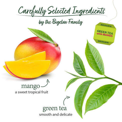 20 Bigelow Tea Green Tea with Mango, ct