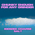 16 Iodized Salt for Grinder, Coarse Iodized Salt for Grinder Refill Ounce Resealable Bag