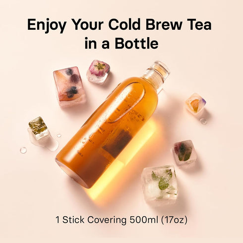 Sunset Packets (20ea, 1.76oz) OSULLOC Peach Cold Brew Tea, Sweet peach flavored iced tea, Hydration Tea