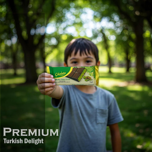 Generic 93g (2 Pack) Dubai Chocolate Bar Pistachio with Kadayf Turkish Milk Chocolate with Crispy Kunafa & Pistachio