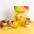 30 pack 2 Prince of Peace Instant Ginger Honey Crystals Assorted (Lemon, Turmeric, Matcha), Sachets - of Instant Hot