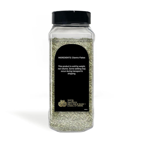 GranAroma Cilantro Flakes, Aromatic Spice, Salsas & Tacos (3.8 Ounce)