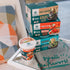26g Packets, 4-Pack, (2.8 Oz 80g 4), Space Soup Instant Soup, Plant-Based & Ready in Minutes / (Box of Tofu Wakame)